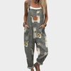 Comfortable Printed Overall