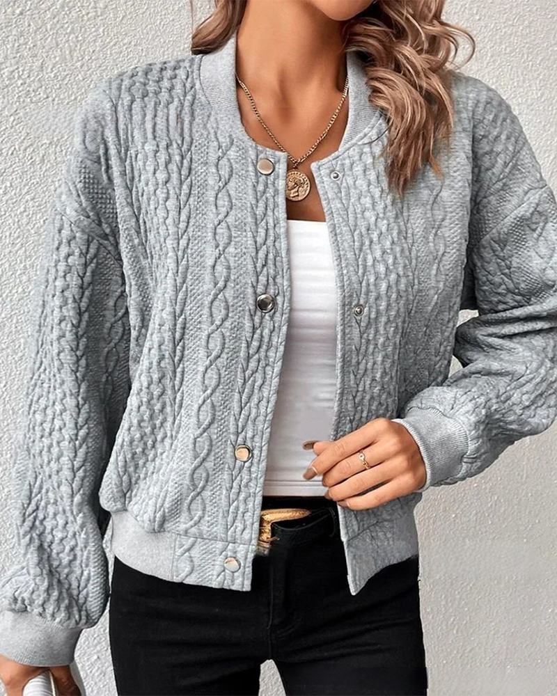 NOVARA™ | knit Bomber Jacket