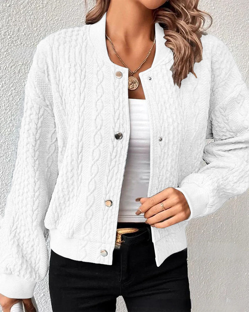 NOVARA™ | knit Bomber Jacket