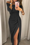 Stella | Women's Sparkling Festive Midi Evening Dress