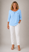 Giana Elegant Bow Knit Sweater