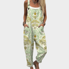 Comfortable Printed Overall