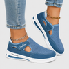 Breathable Slip-On Sneakers with Stable Comfort