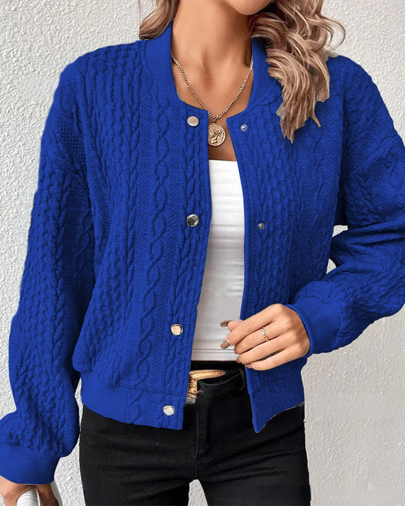 NOVARA™ | knit Bomber Jacket