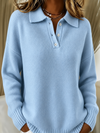 Phoebe | Polo de punto acogedor y elegante