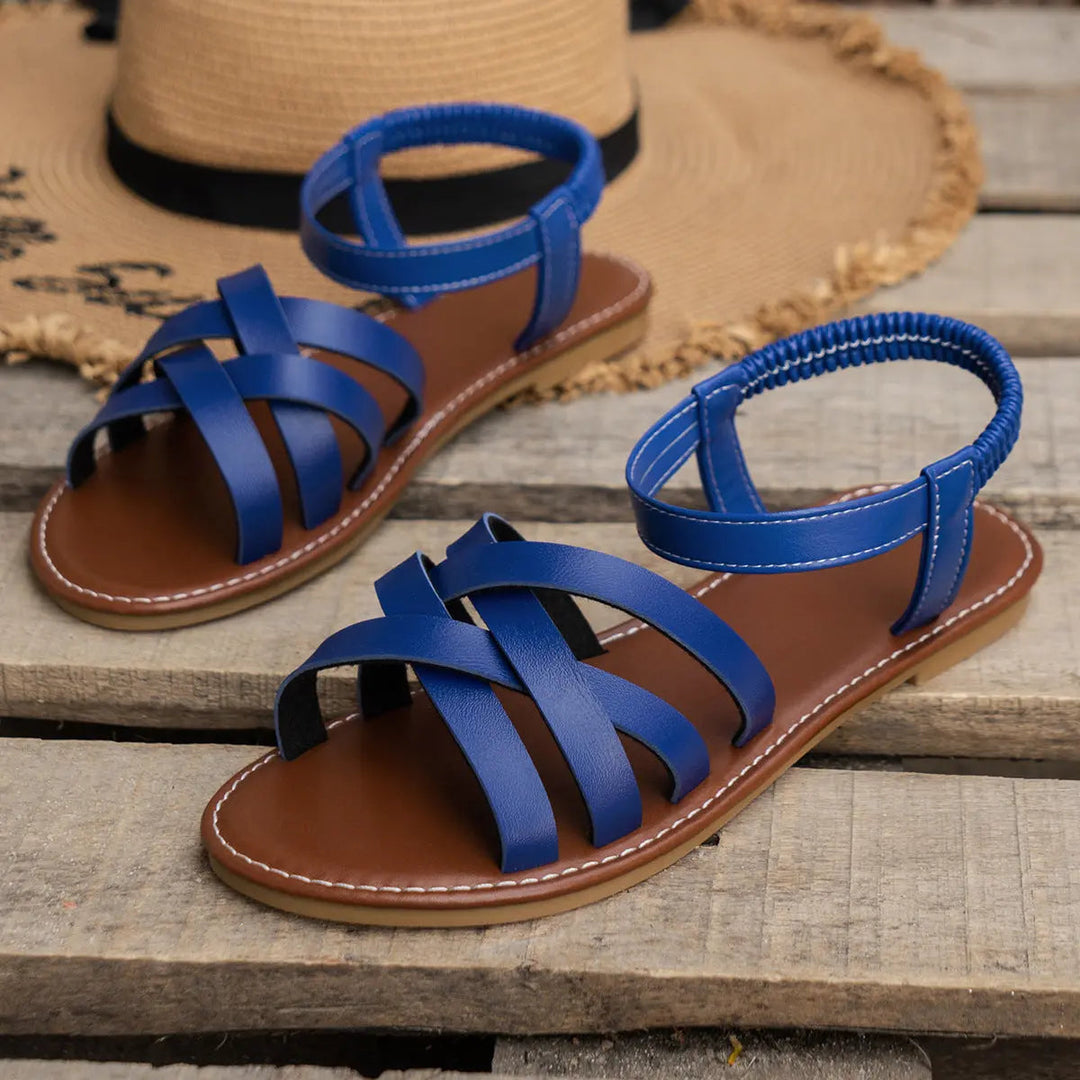 Cross Strap Sandals for Women – Modern Design, Comfortable for Everyday Wear