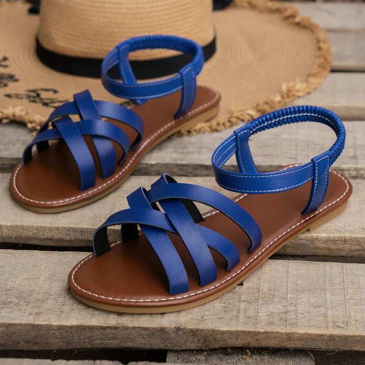 Cross Strap Sandals for Women – Modern Design, Comfortable for Everyday Wear