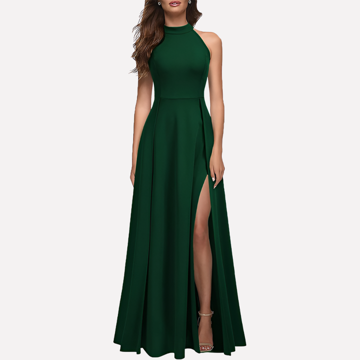 Blake | Women's Formal Evening Maxi Dress With Side Slit