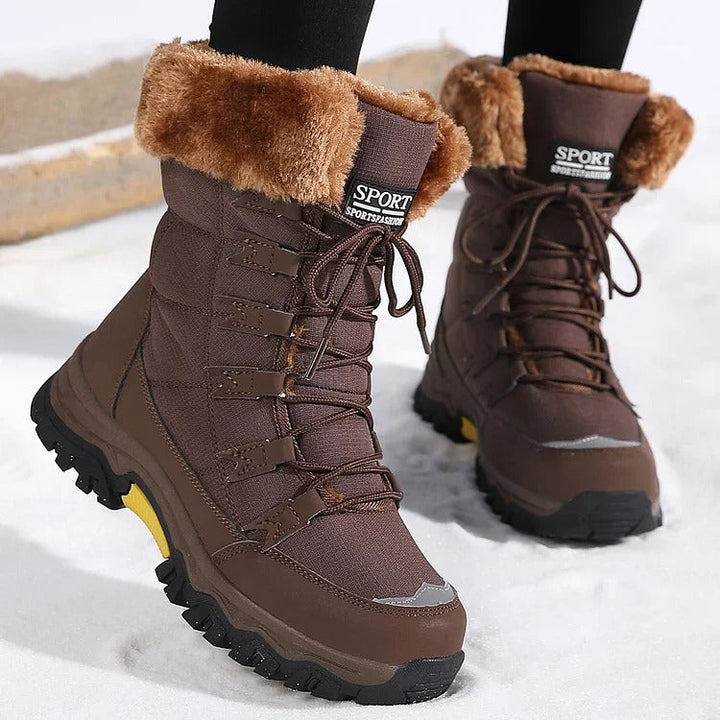 Aspen | Women's Waterproof Snow Boots | Faux Fur Lined Lace-Up