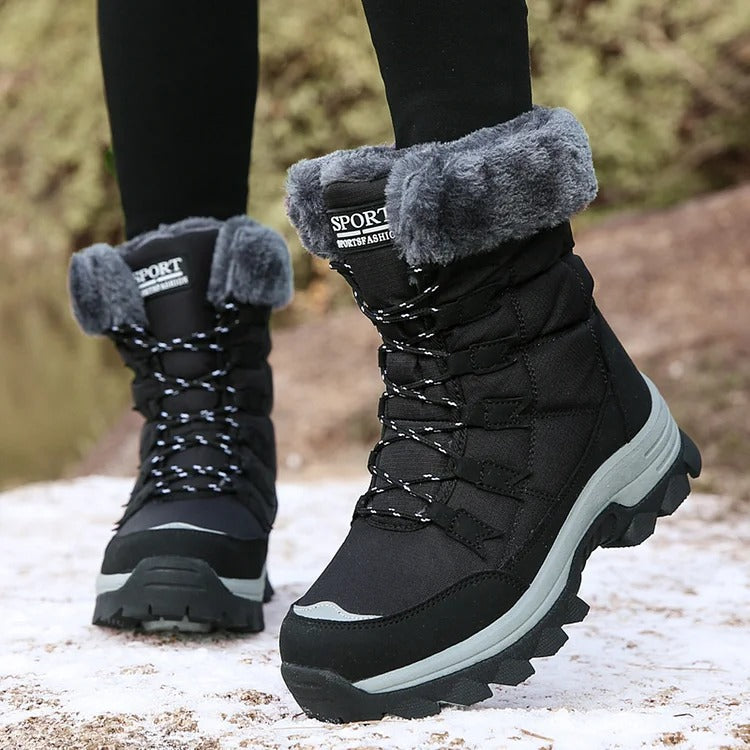 Aspen | Women's Waterproof Snow Boots | Faux Fur Lined Lace-Up