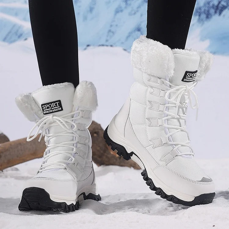 Aspen | Women's Waterproof Snow Boots | Faux Fur Lined Lace-Up