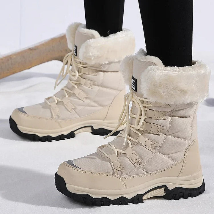 Aspen | Women's Waterproof Snow Boots | Faux Fur Lined Lace-Up