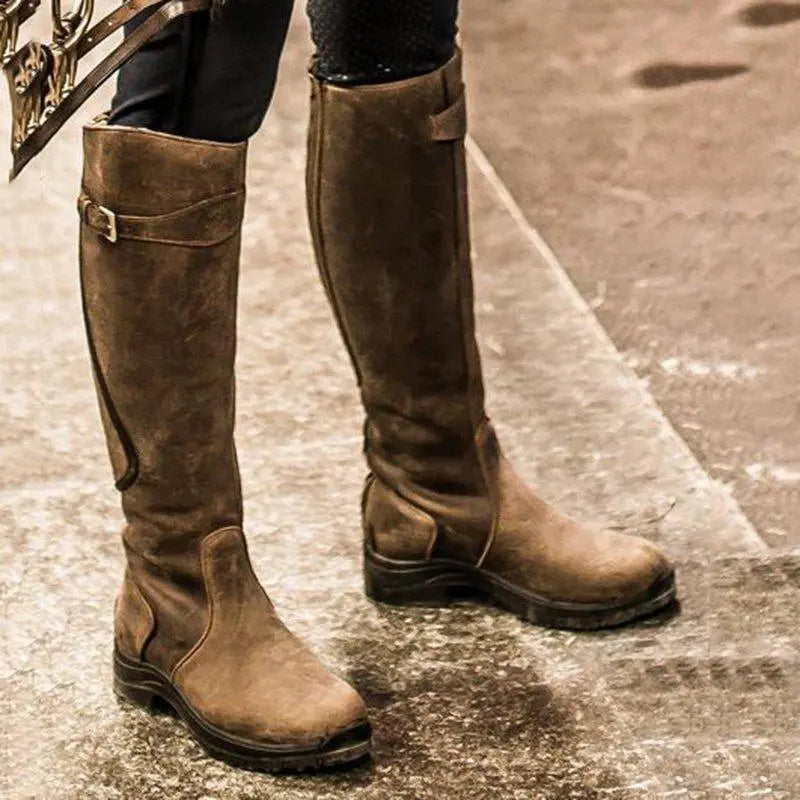 Mid-Tube Boots for Women – Stylish & Comfortable Everyday Wear