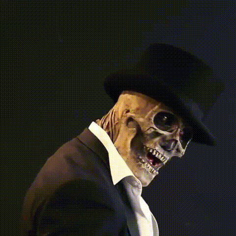 Haloween Scary Skull & Spine Halloween Mask for Costume Party