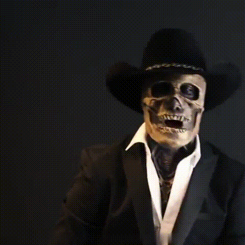 Haloween Scary Skull & Spine Halloween Mask for Costume Party