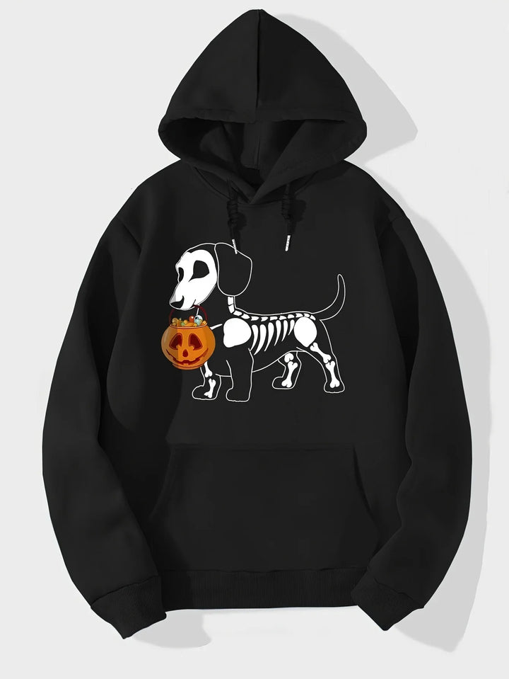 Dachshund Halloween Streetwear Hoodie Unisex