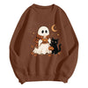 Women's Halloween Graphic Crewneck Sweatshirt