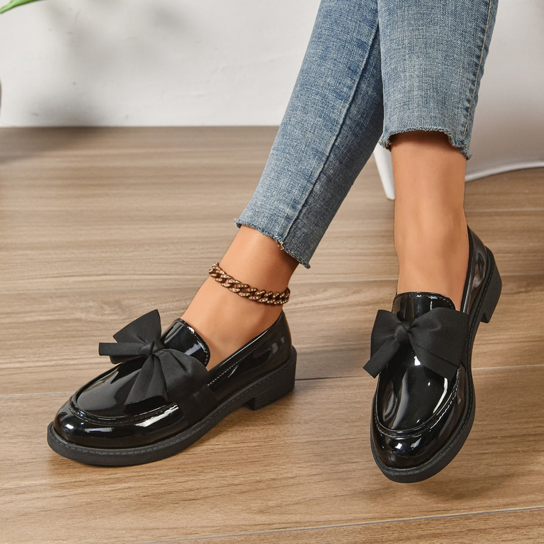 Alice | Orthopedic Bow Loafers