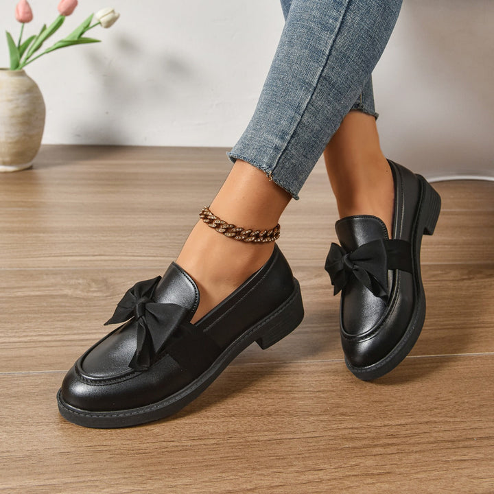 Alice | Orthopedic Bow Loafers