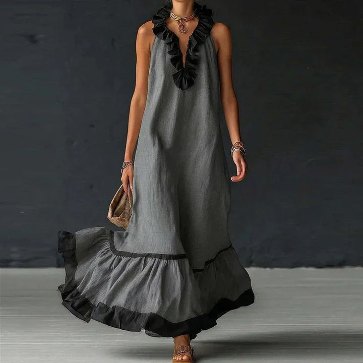 Jade | Women's Sleeveless Ruffle Dress