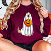 Golden Retriever Ghost Halloween Sweatshirt Unisex