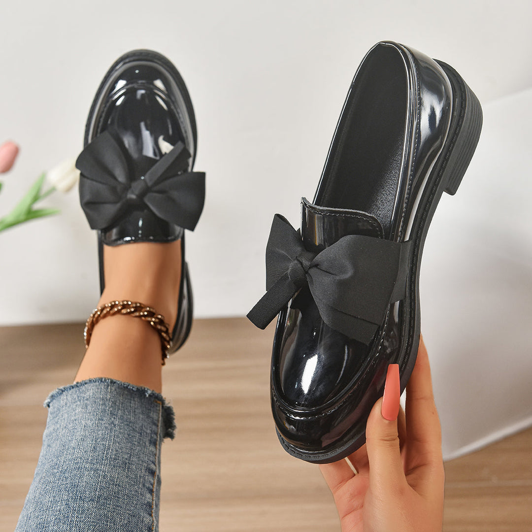 Alice | Orthopedic Bow Loafers