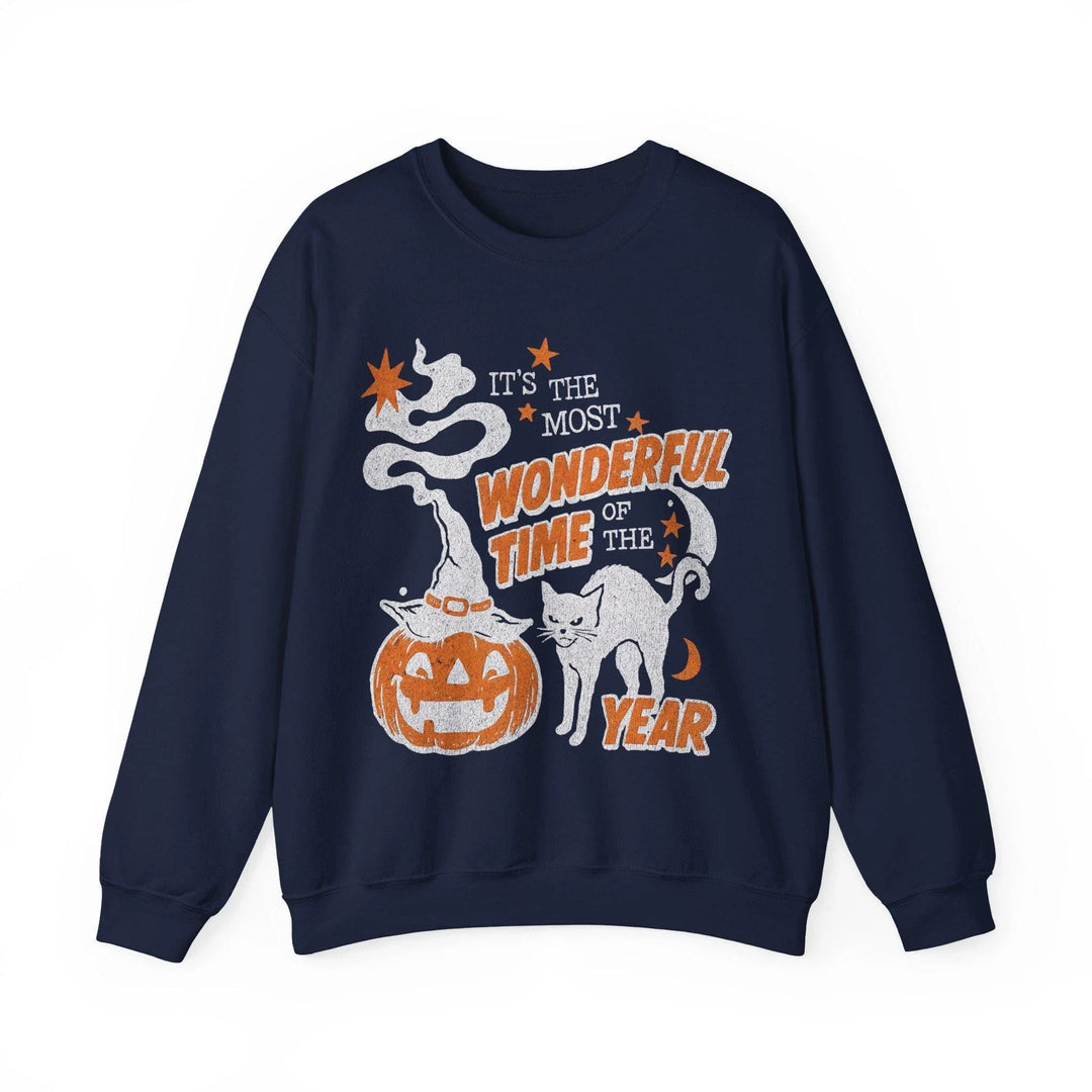 Pumpkin Halloween Unisex Crewneck Sweatshirt