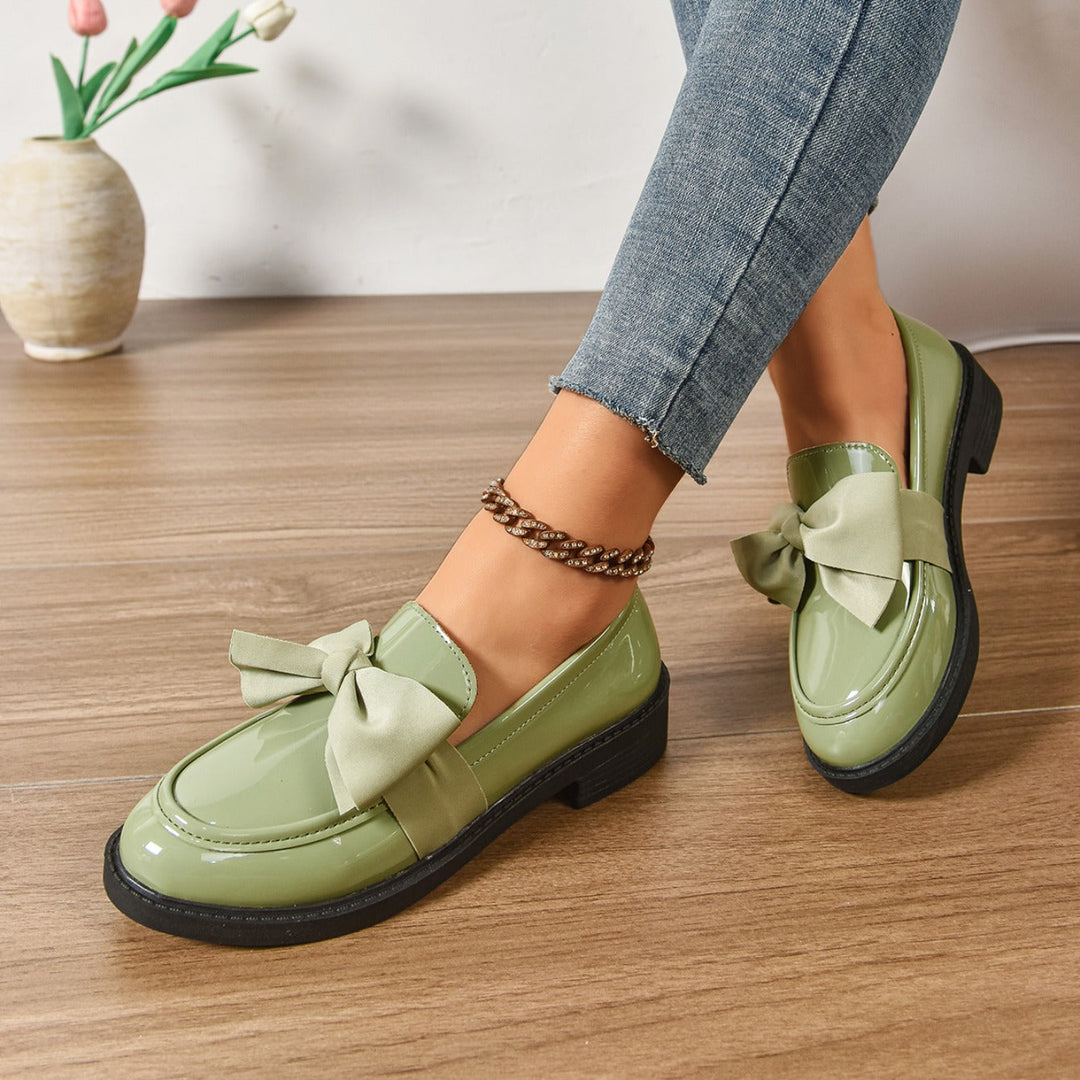 Alice | Orthopedic Bow Loafers