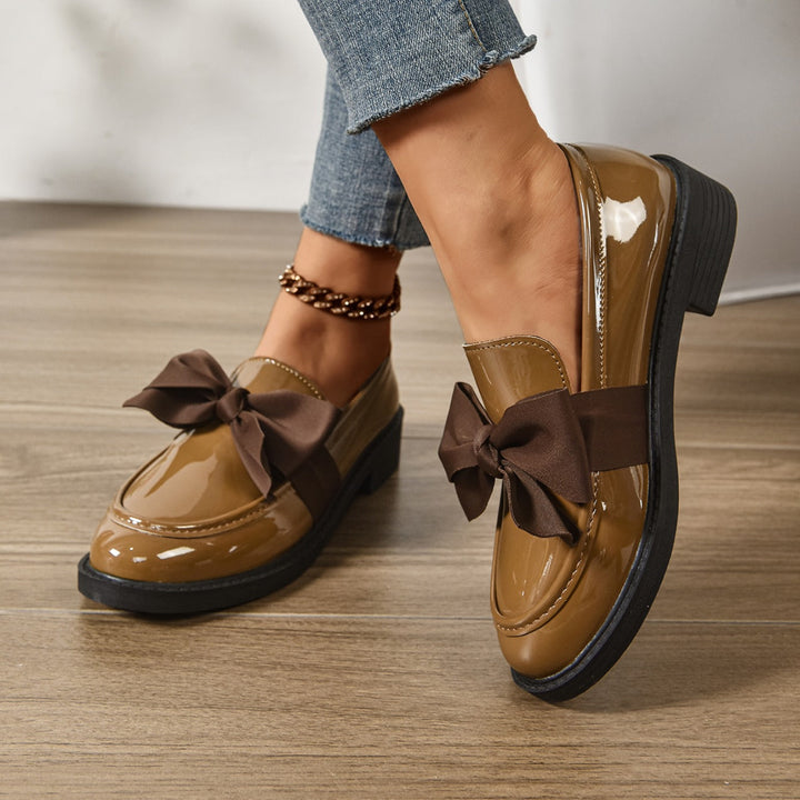 Alice | Orthopedic Bow Loafers