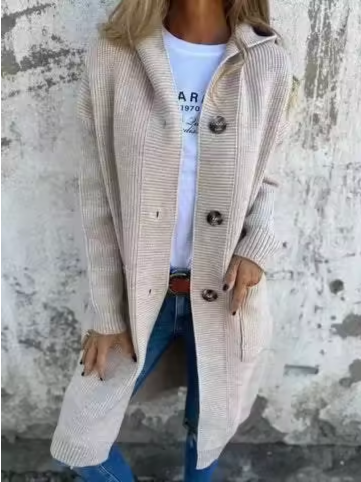 MARJORIE™ | Long cardigan