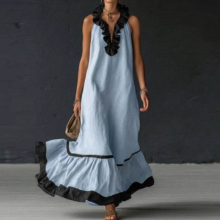 Jade | Women's Sleeveless Ruffle Dress