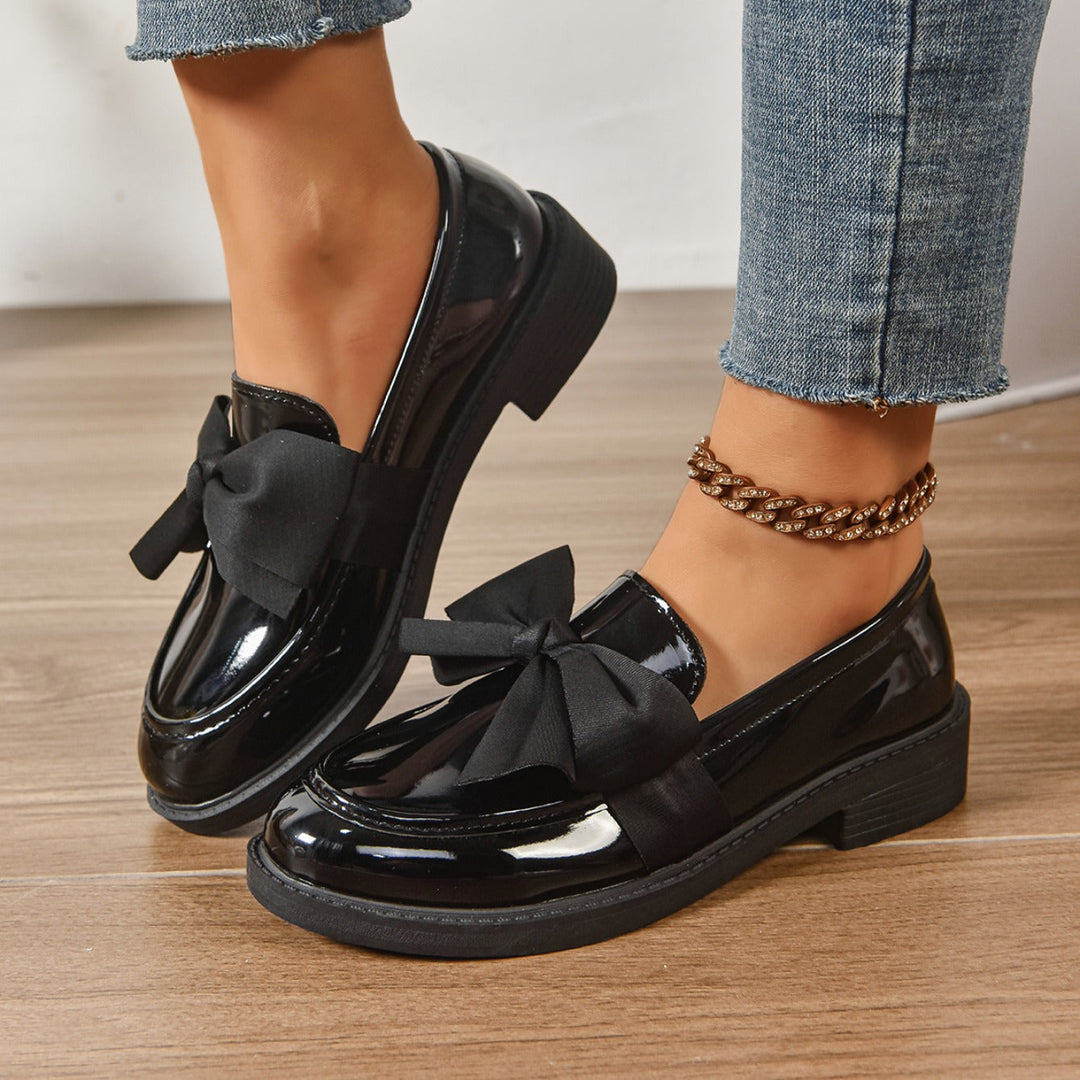 Alice | Orthopedic Bow Loafers
