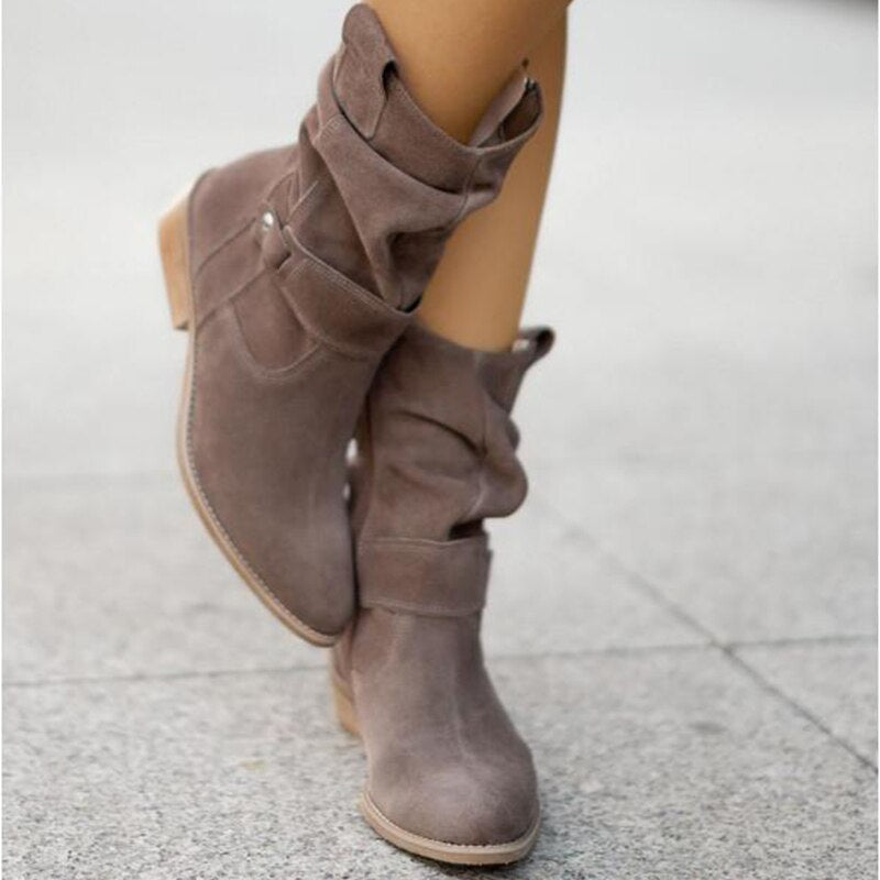 Slouched Ankle Boots for Women – Modern Style & Comfort Design