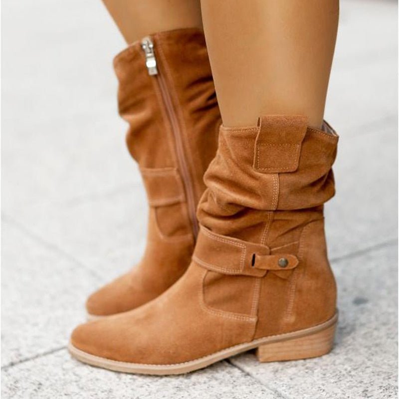 Slouched Ankle Boots for Women – Modern Style & Comfort Design