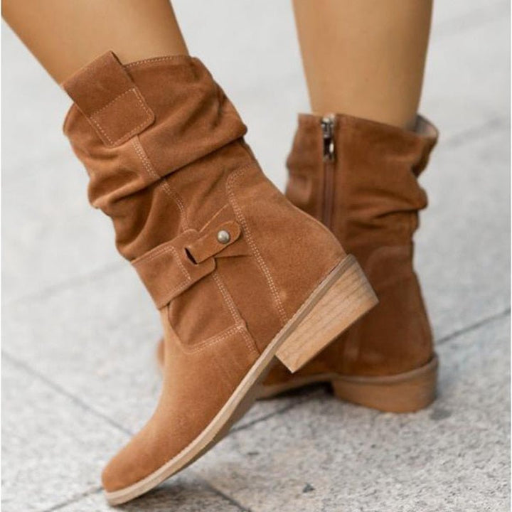 Slouched Ankle Boots for Women – Modern Style & Comfort Design