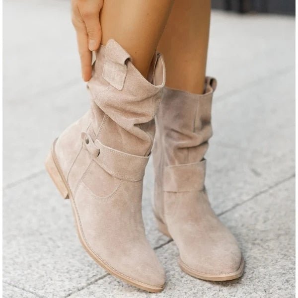 Slouched Ankle Boots for Women – Modern Style & Comfort Design