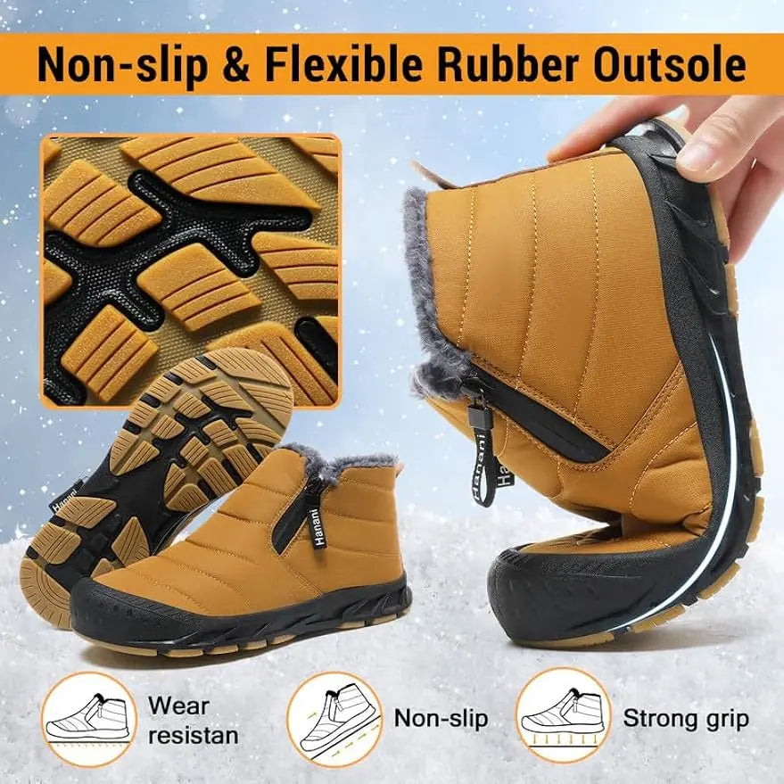 Waterproof Snow Boots for Women – Comfortable & Warm Fur Lined
