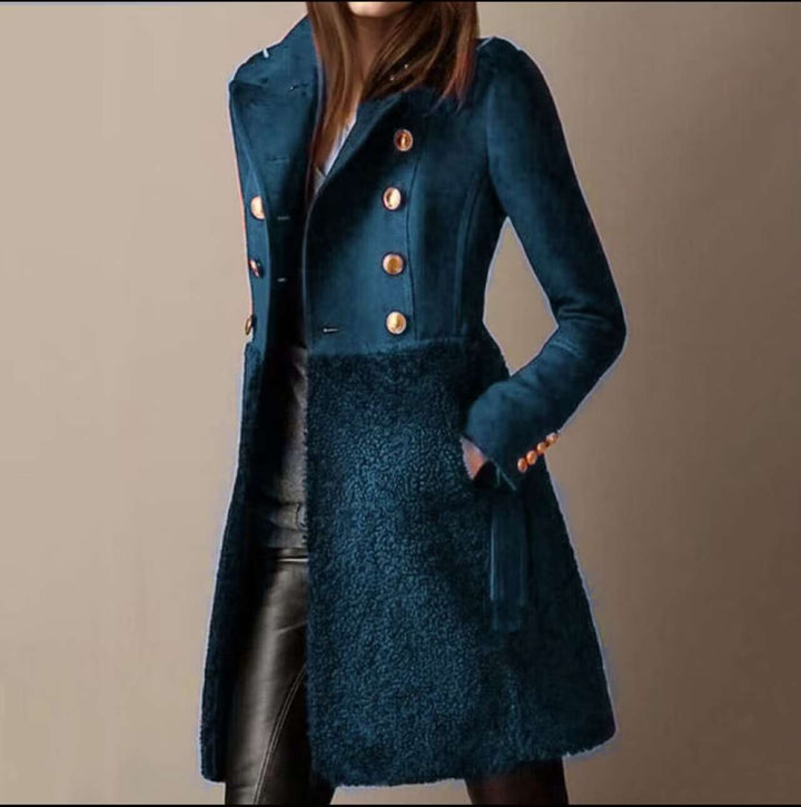 Jasmine™ | Stylish Double-Breasted Coat