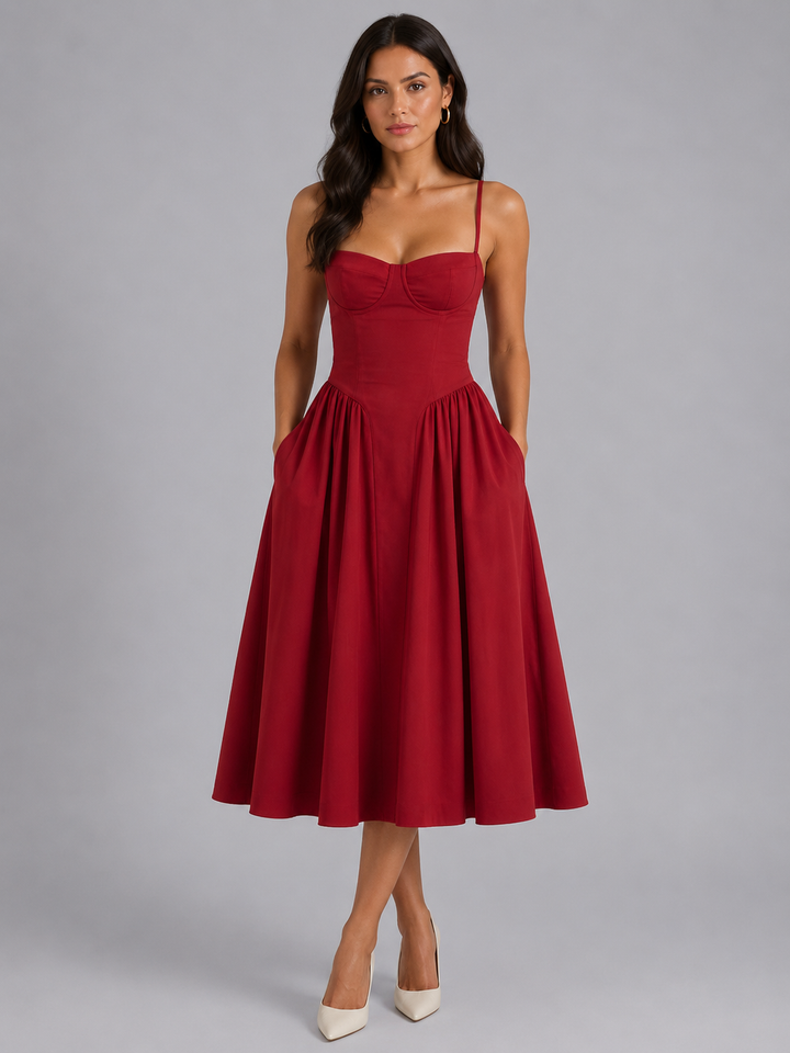 Meredith Drop Waist Dress