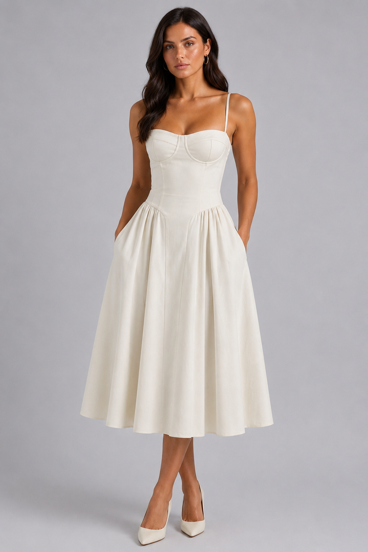 Meredith Drop Waist Dress