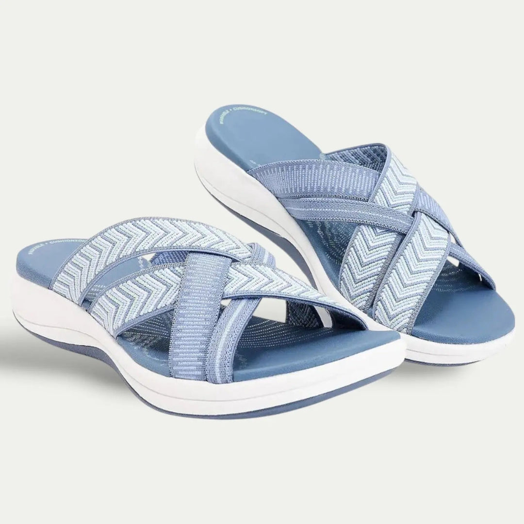 Womens Breathable  Sandals Open Toe PU
