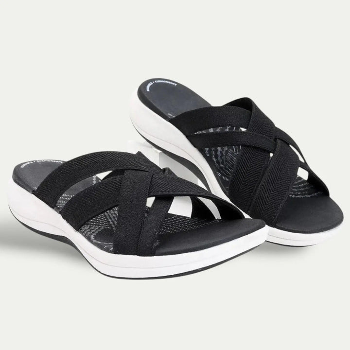 Womens Breathable  Sandals Open Toe PU
