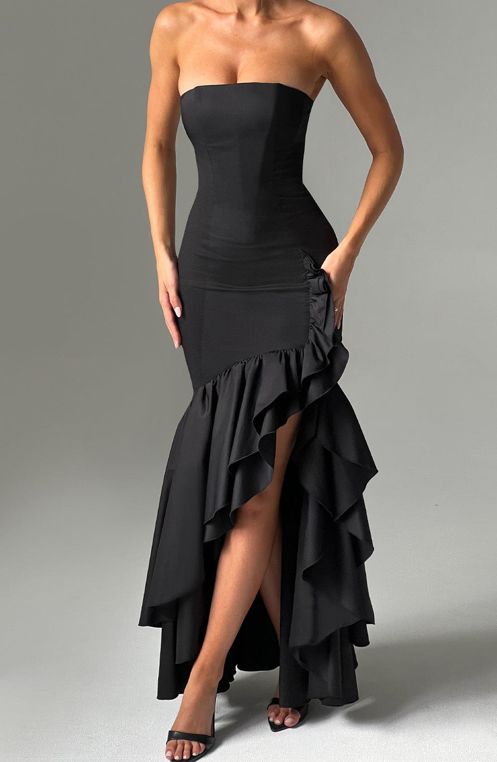Isla | Women's Evening Flowy Maxi Dress