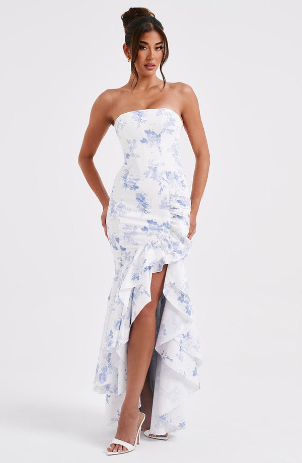 Isla | Women's Evening Flowy Maxi Dress