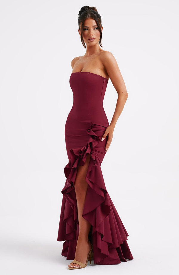 Isla | Women's Evening Flowy Maxi Dress