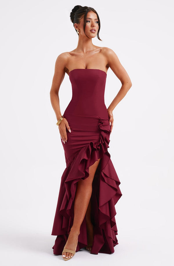 Isla | Women's Evening Flowy Maxi Dress