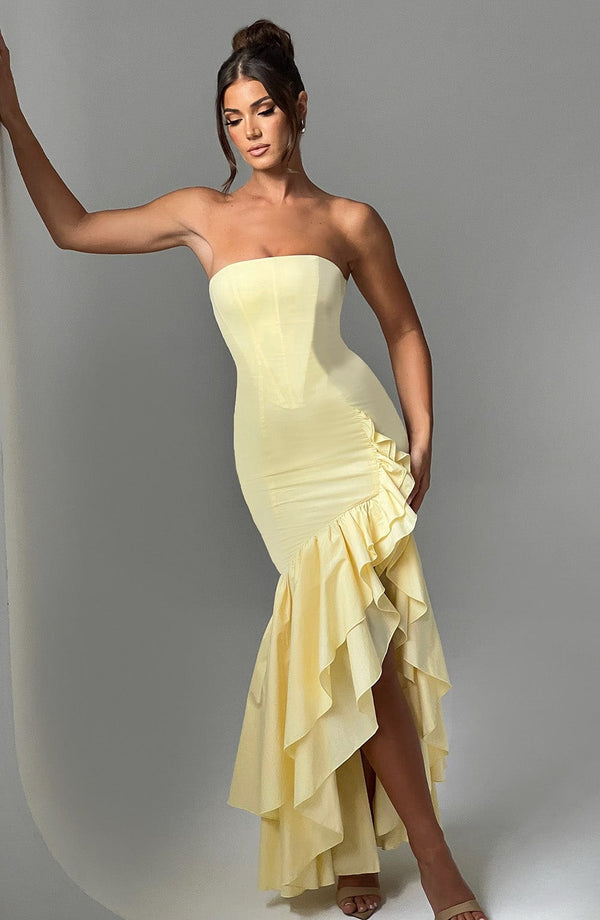 Isla | Women's Evening Flowy Maxi Dress