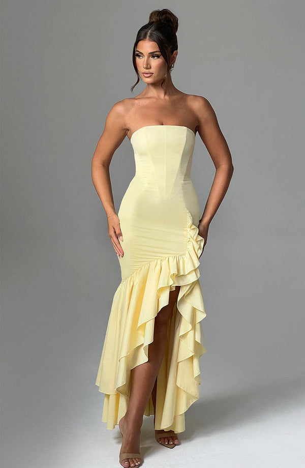 Isla | Women's Evening Flowy Maxi Dress