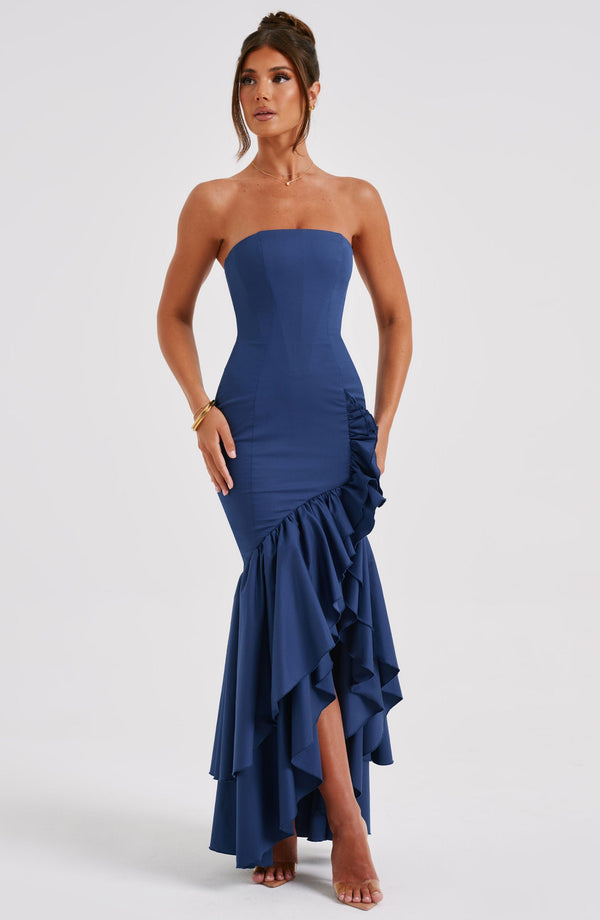 Isla | Women's Evening Flowy Maxi Dress