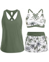 Maren | Three-Piece Tankini Bikini & Cover-Up Set
